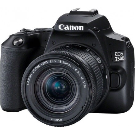 Цифр. фотокамера зеркальная Canon EOS 250D kit 18-55 IS STM Black